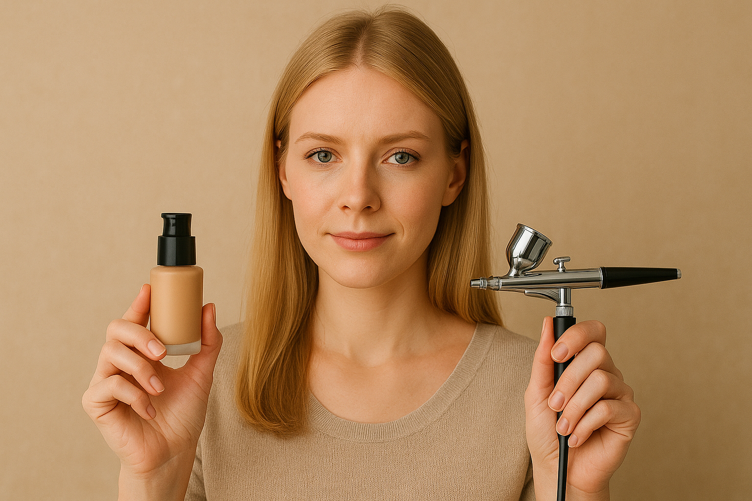 👩‍🎤 HD Silicone Airbrush Foundation