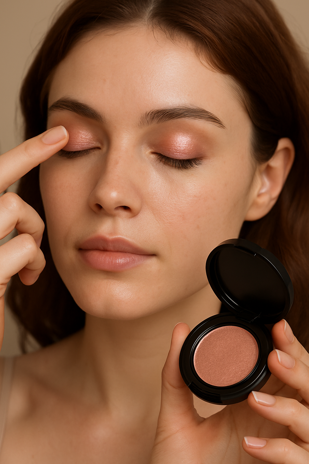 👁️ Compact Cream Shadow